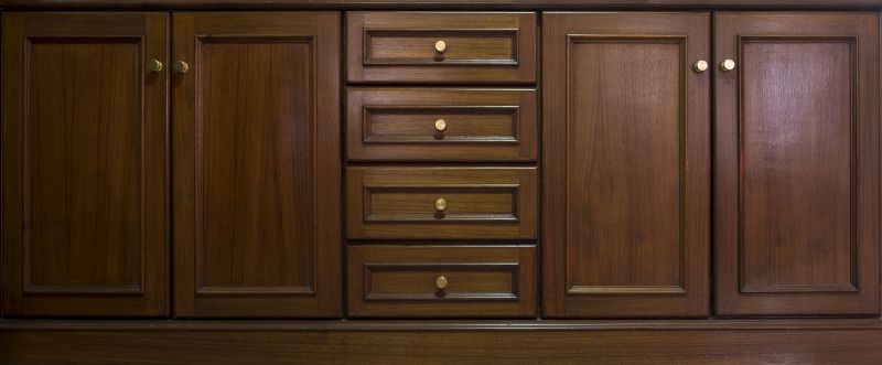 Built In Cabinetry Staining in Carmel, IN