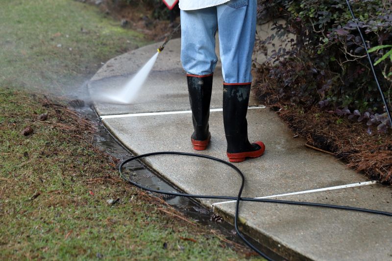 Pressure Washing Technique