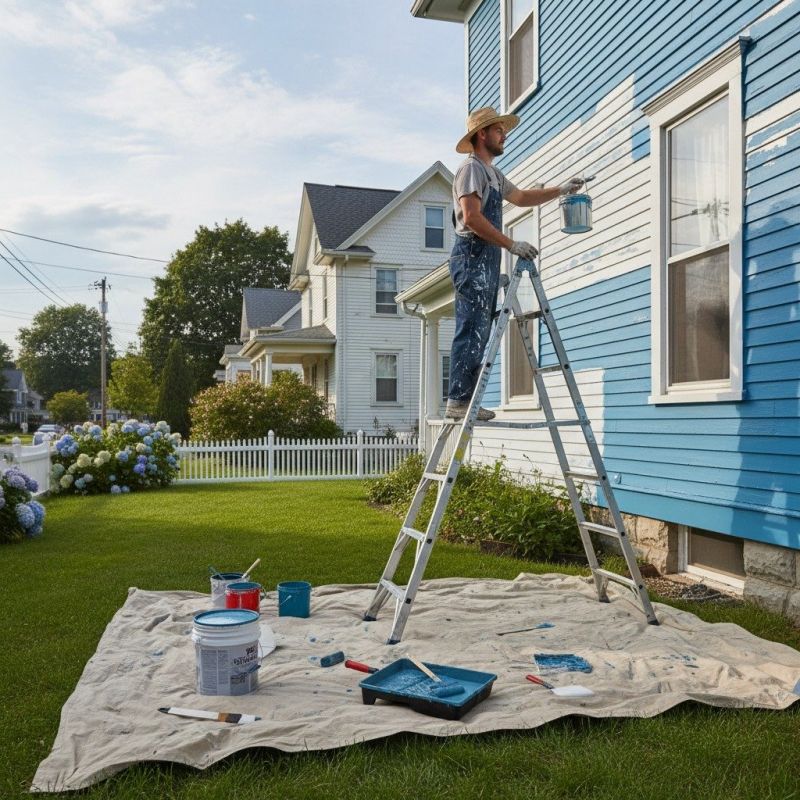 House Limewashing in Longmont, CO