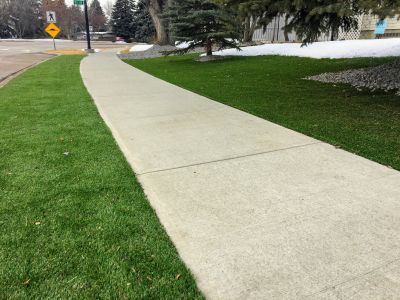 Post-Removal Sidewalk Surface